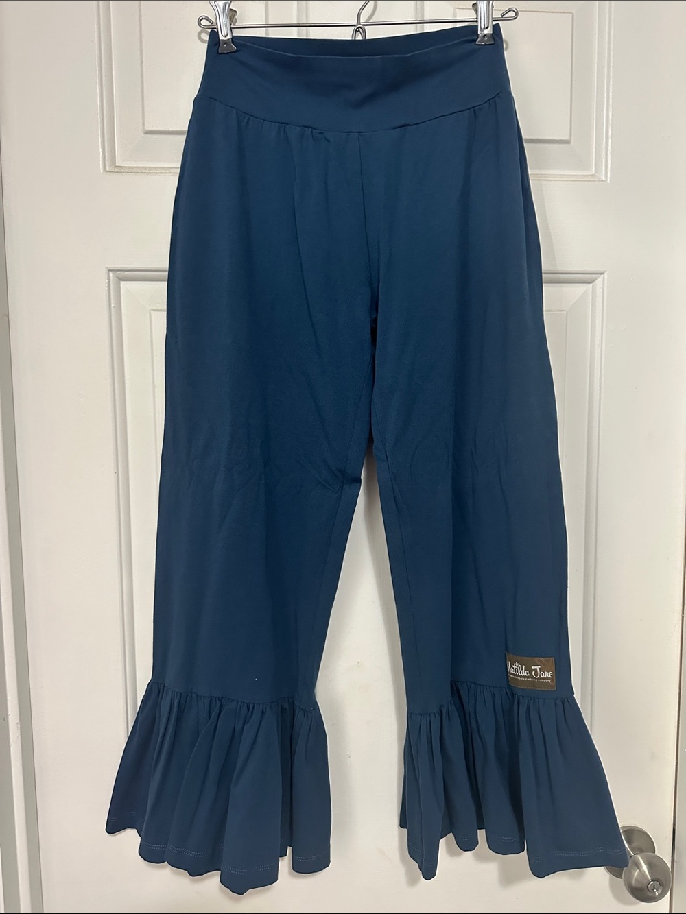 Matilda Jane Teal Ruffle Pants